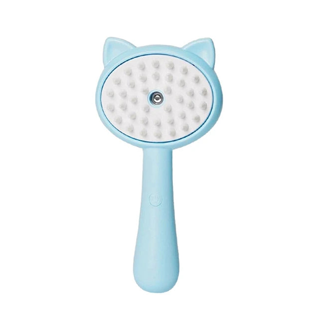 Cat Steam Grooming Brush | Electric Spray Pet Brush