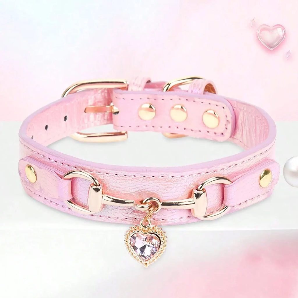 Luxury Leather Dog Collar