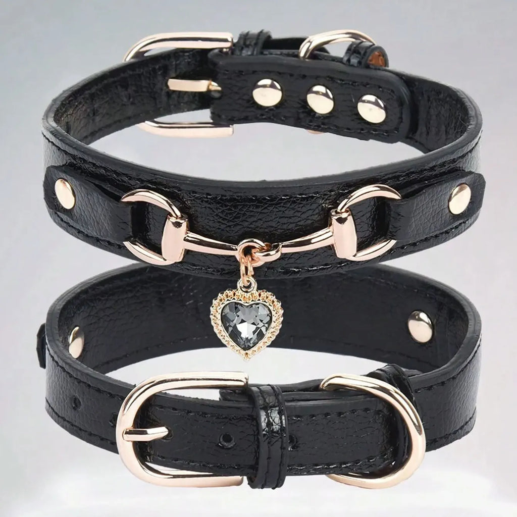Luxury Leather Dog Collar