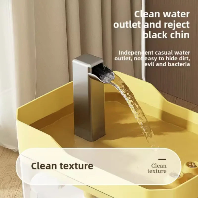 Cat Water Fountain with Auto Filter & Pump – Silent Recirculating Dispenser