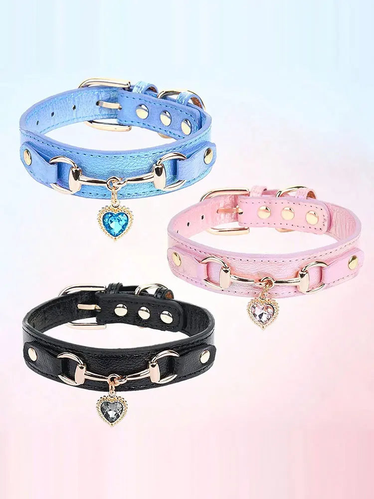 Luxury Leather Dog Collar