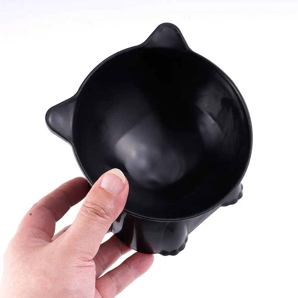 Tilted Cat & Dog Bowl – Whisker-Friendly, Non-Slip Pet Food Bowl