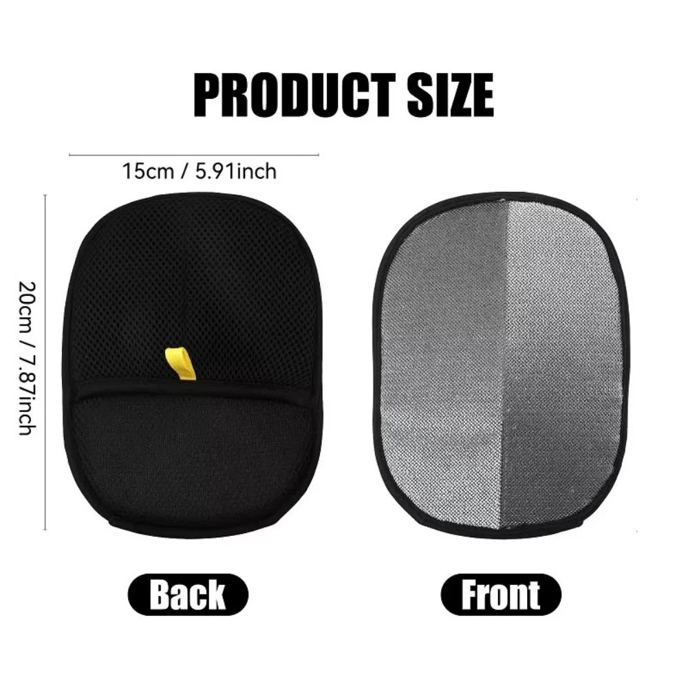Pet Hair Removal Gloves | Double-Sided Grooming & De-Shedding Gloves for Cats & Dogs
