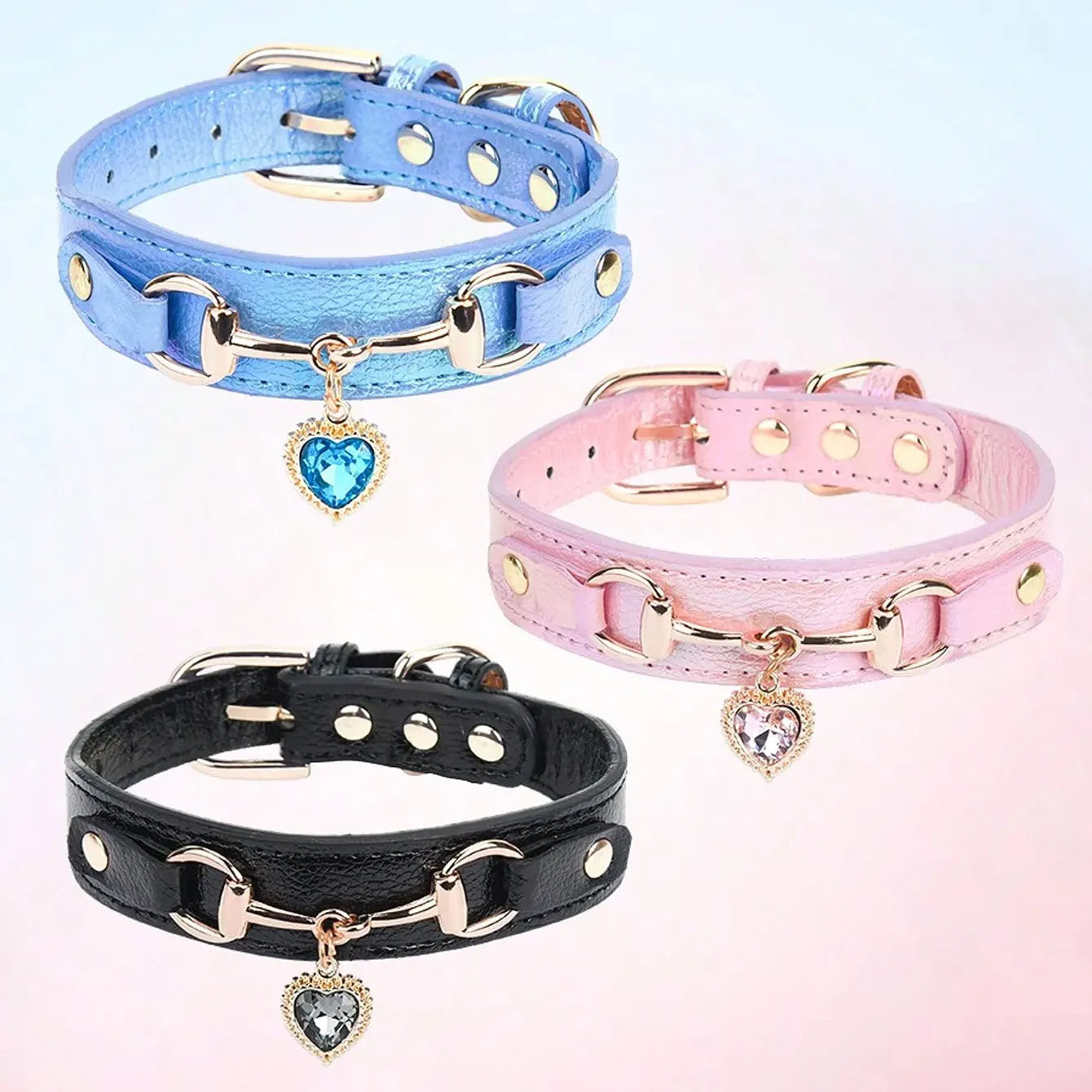 Luxury Leather Dog Collar