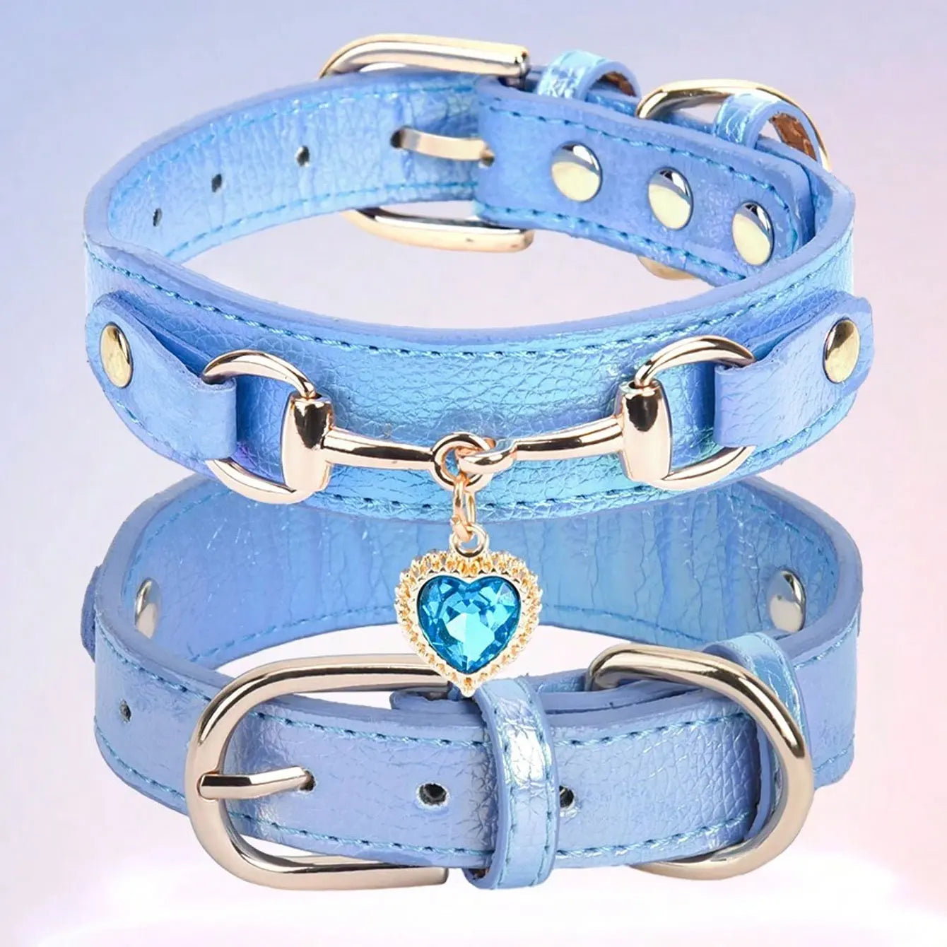 Luxury Leather Dog Collar